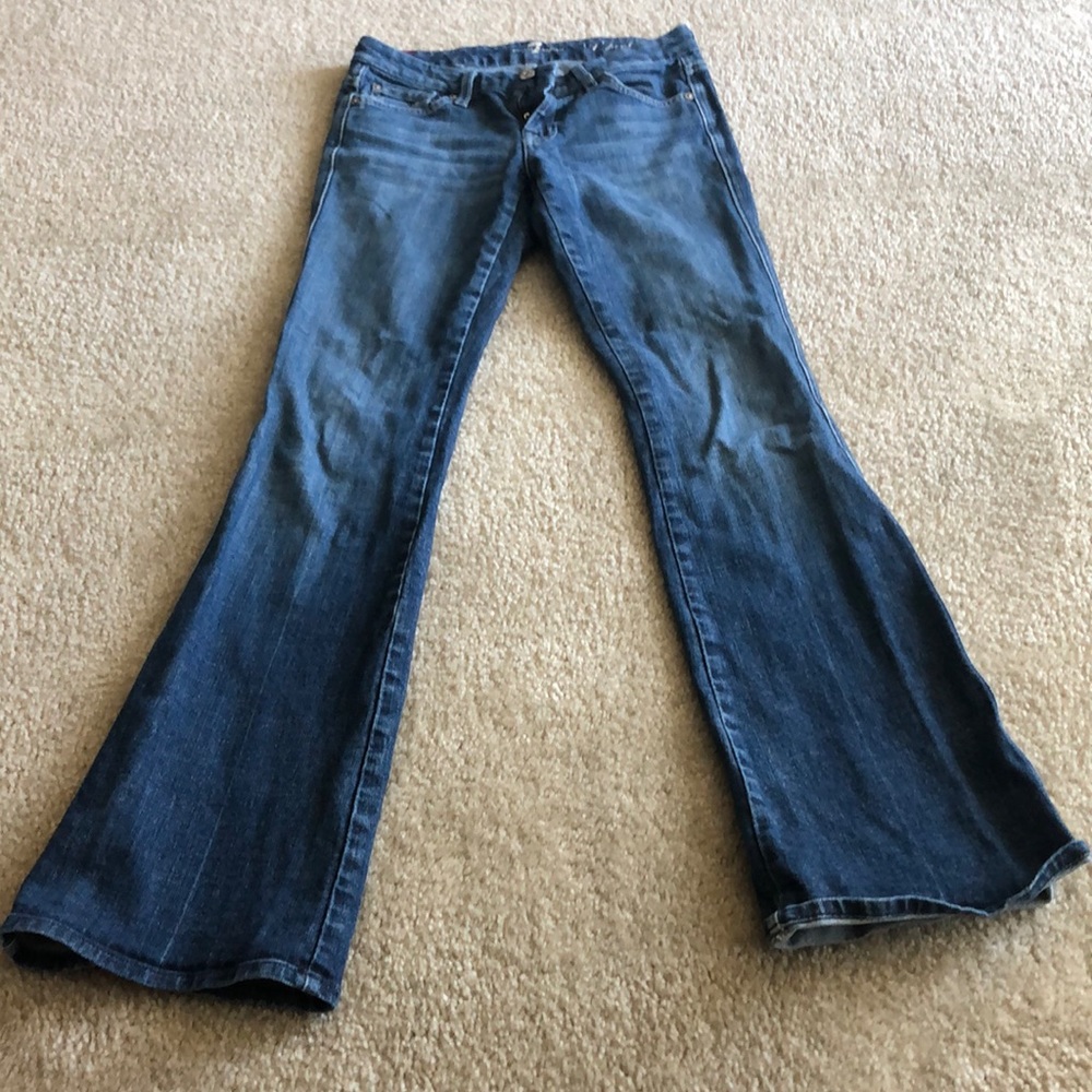 Flare medium wash jeans